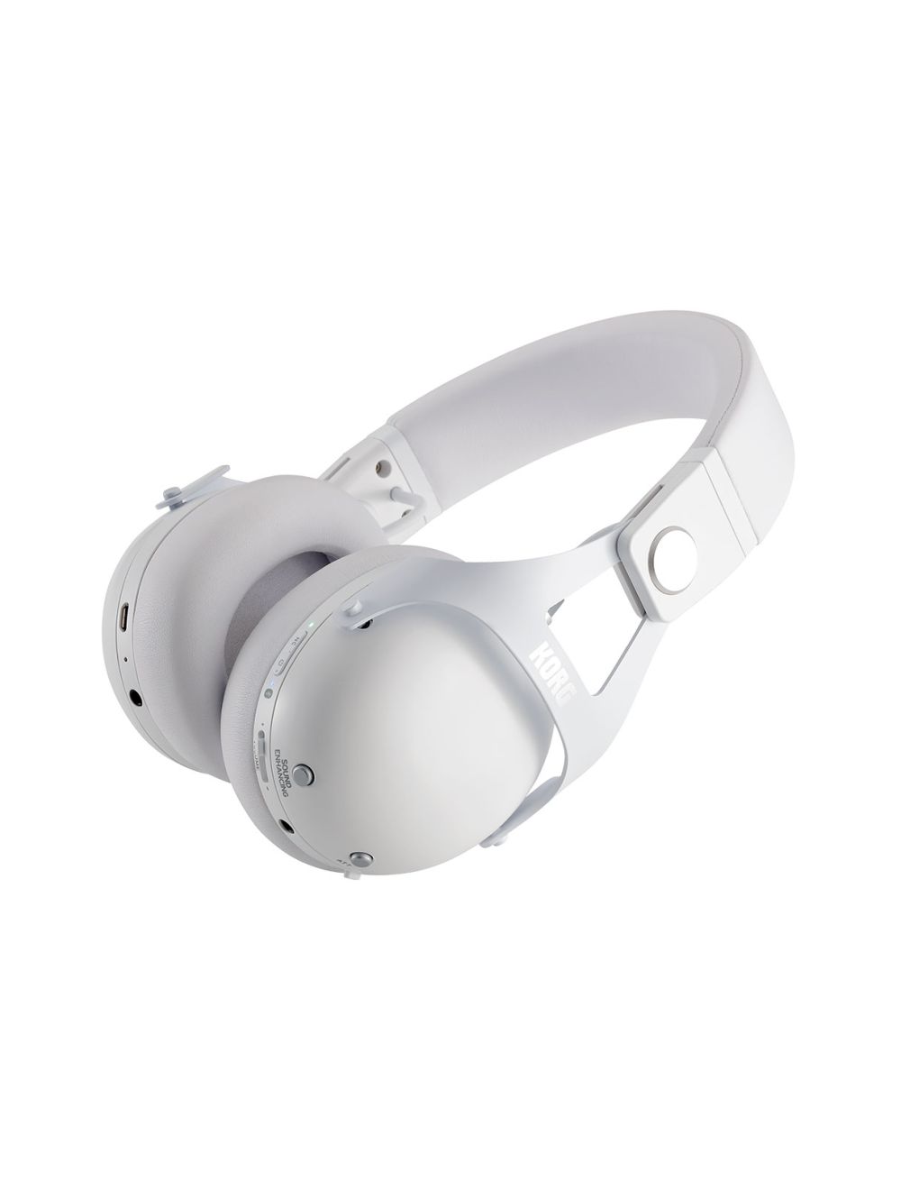 Korg NCQ1WH Smart Noise Cancelling/Filtering DJ Headphones - White