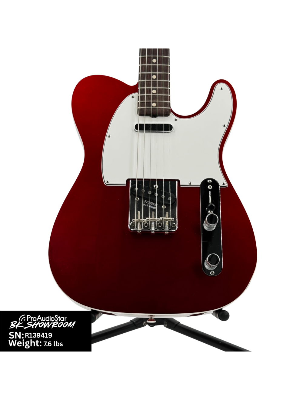 Used Fender Custom Shop Time Machine '60 Telecaster Custom - Candy Apple Red
