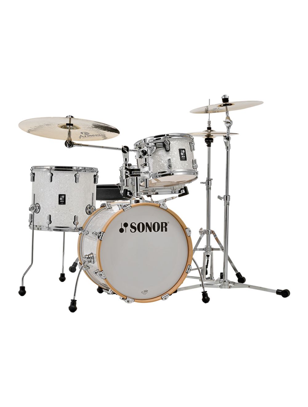 Sonor AQ2 Maple Bop 4-pc Shell Pack w/ 18" Kick - White Marine Pearl