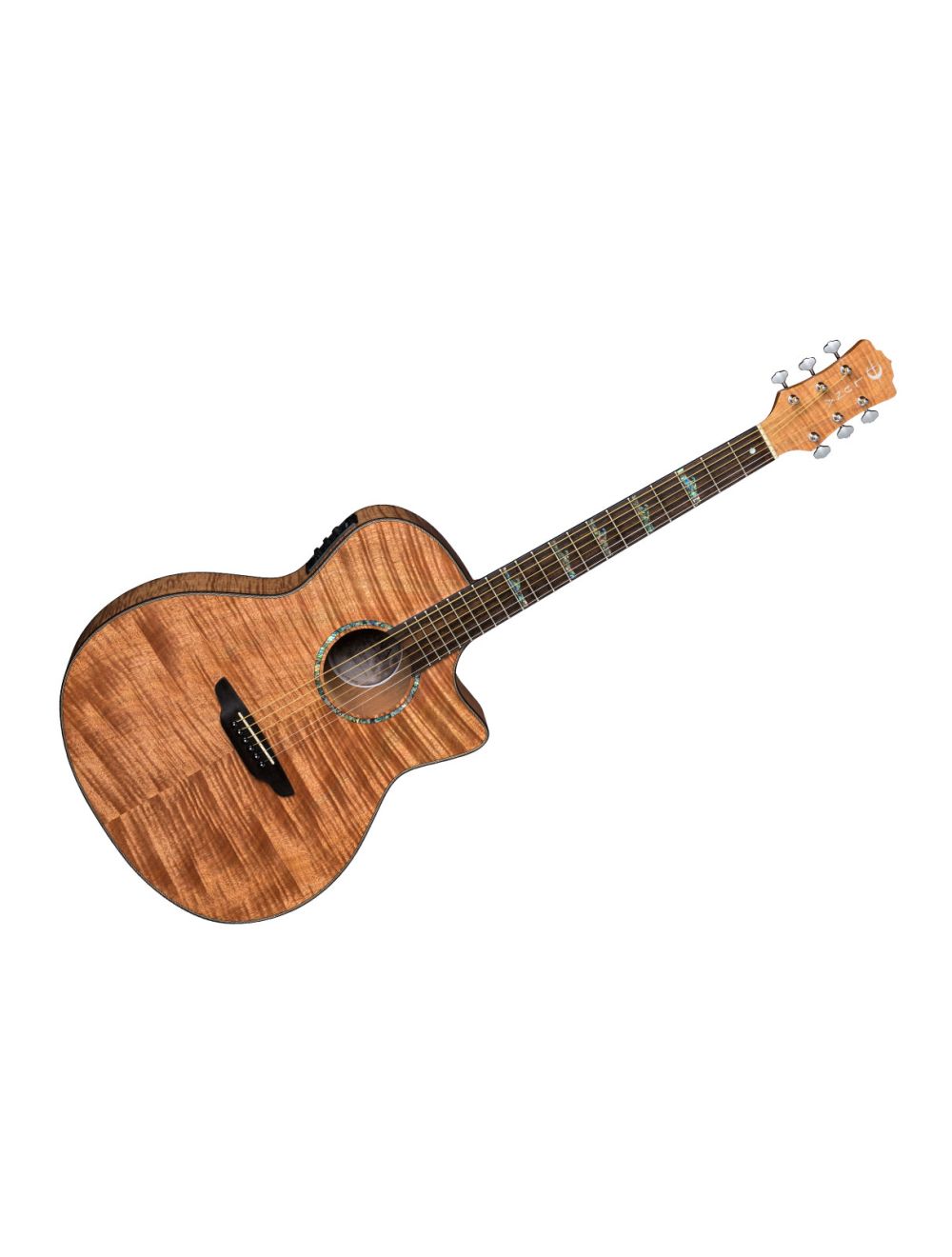 Luna High Tide Exotic Mahogany GC CAW A E HTEXMGCE
