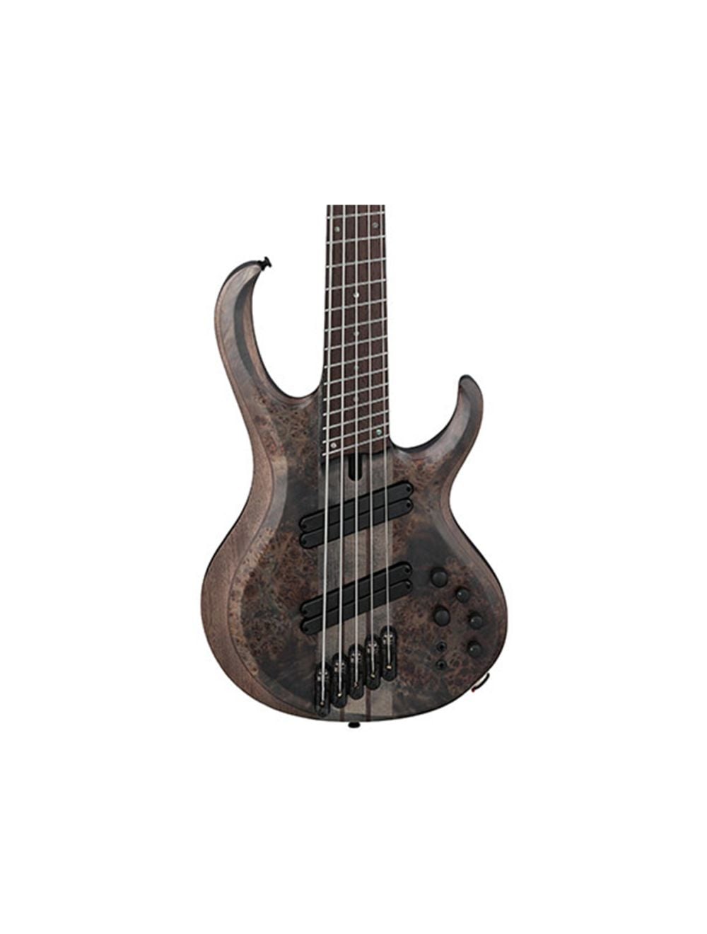 Used Ibanez BTB805MSTGF BTB 5-String Multiscale Bass - Transparent Gray Flat