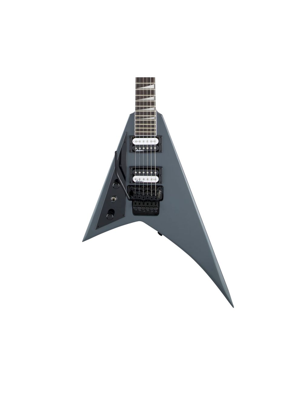 Used Jackson JS Series JS32 Rhoads LH Guitar - Satin Gray w/Amaranth FB