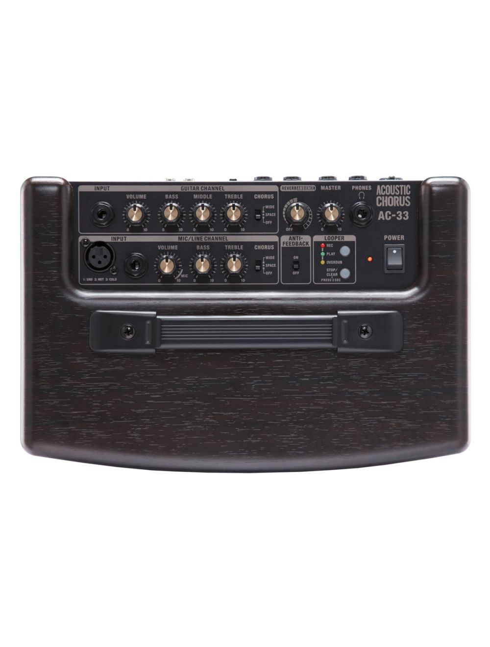 Roland AC-33 Rosewood Acoustic Chorus Guitar Amplifier