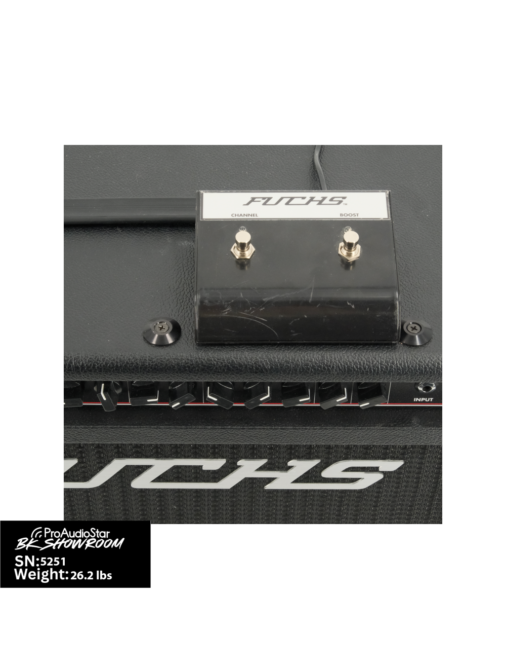 Used Fuchs Casino Blackjack 21 1x12" Combo Amp