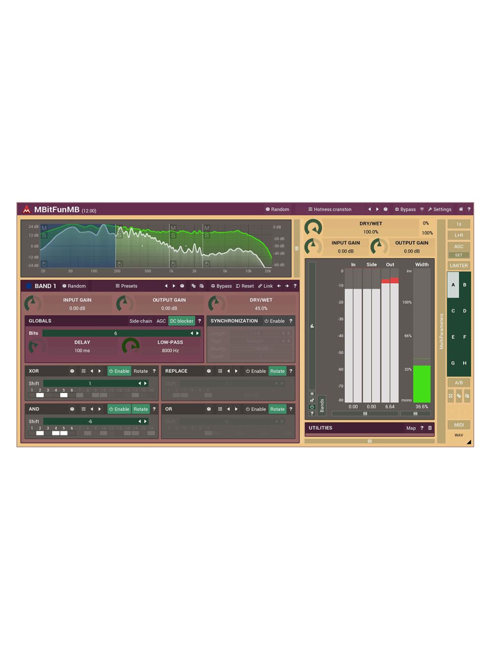 Melda MBitfun Extreme Distortion Plug In