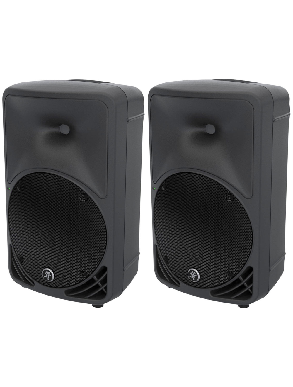2x Mackie SRM350v3 10" 1000 Watt Portable Powered Speaker