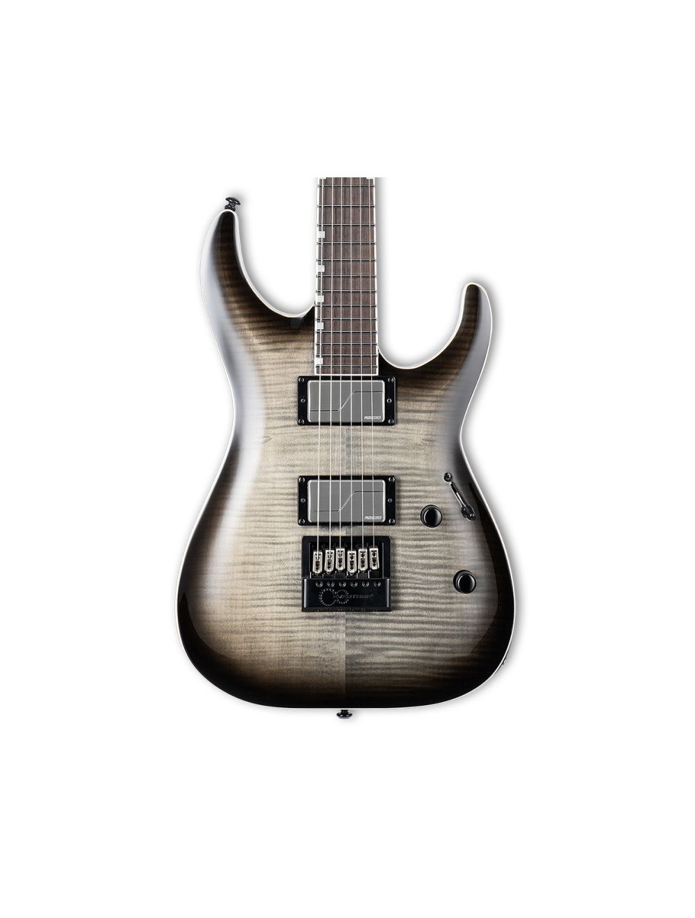ESP LTD MH-1000 Evertune FM Electric Guitar - Charcoal Burst