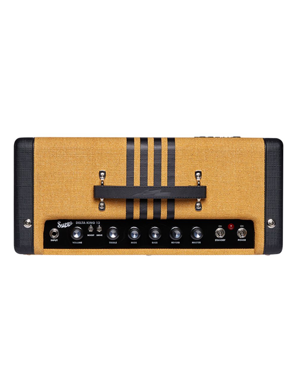 Supro 1822RBC Delta King 12 15-Watt 1x12" Tube Combo Amp - Tweed/Black