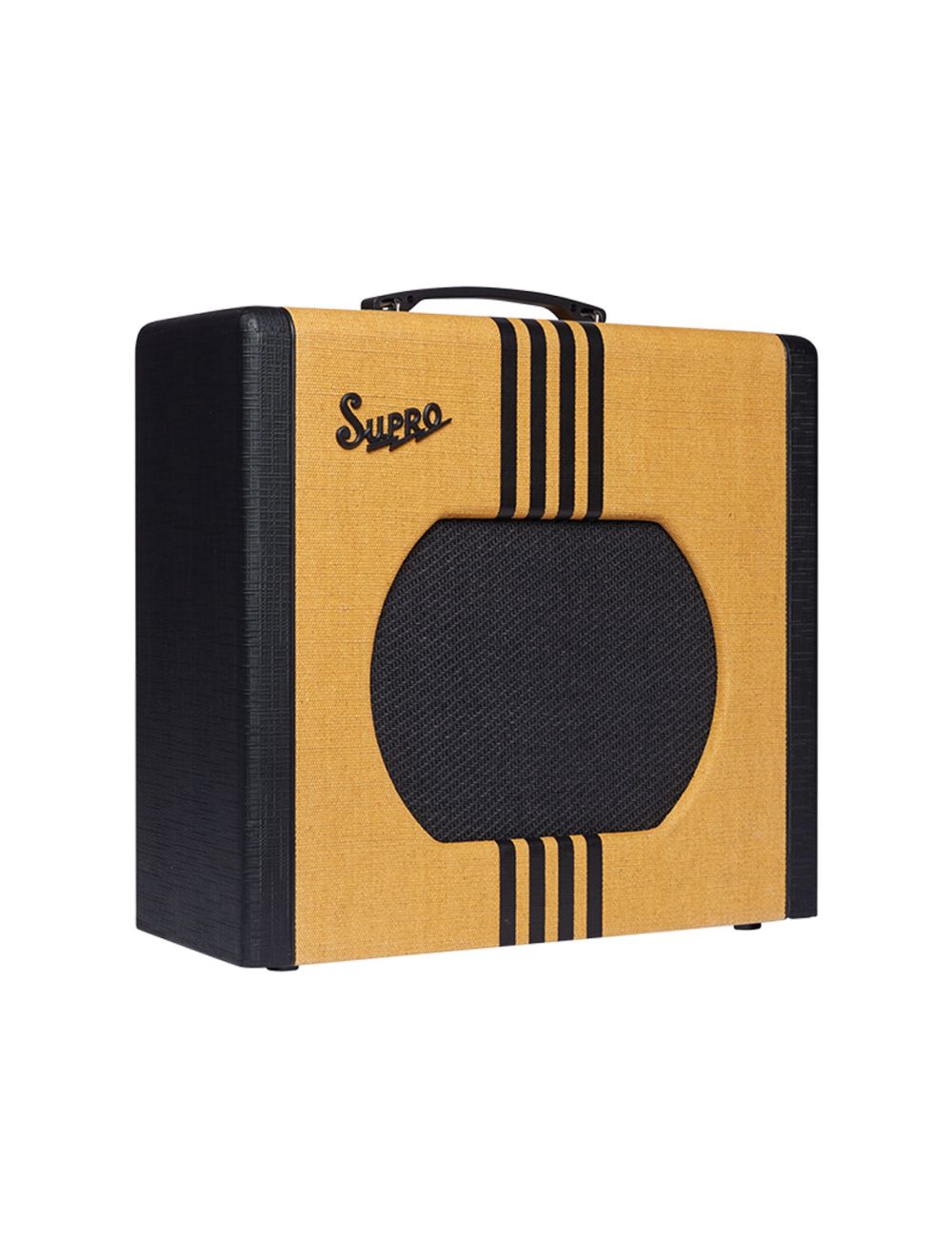 Supro 1822RBC Delta King 12 15-Watt 1x12" Tube Combo Amp - Tweed/Black