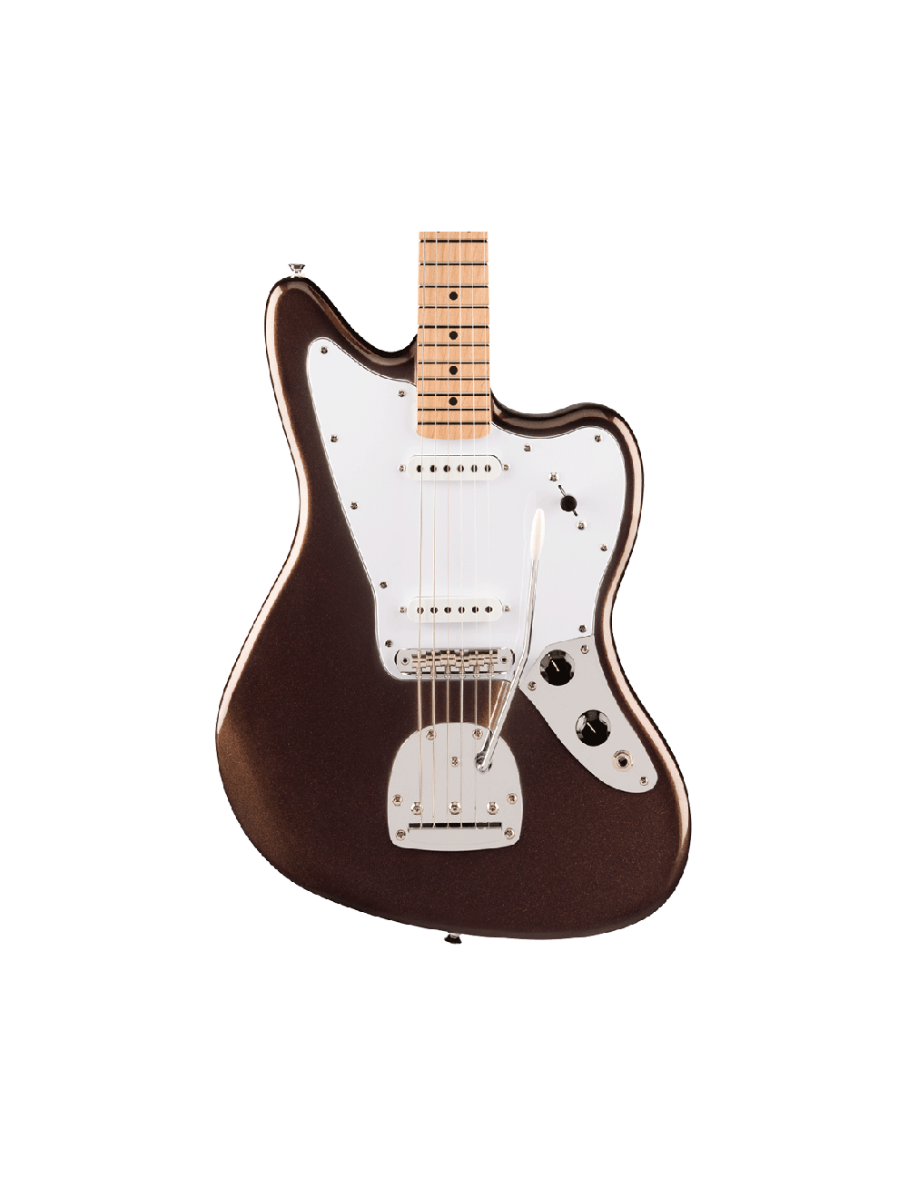 Squier Affinity Jaguar - Mystic Metallic Brown w/Maple FB