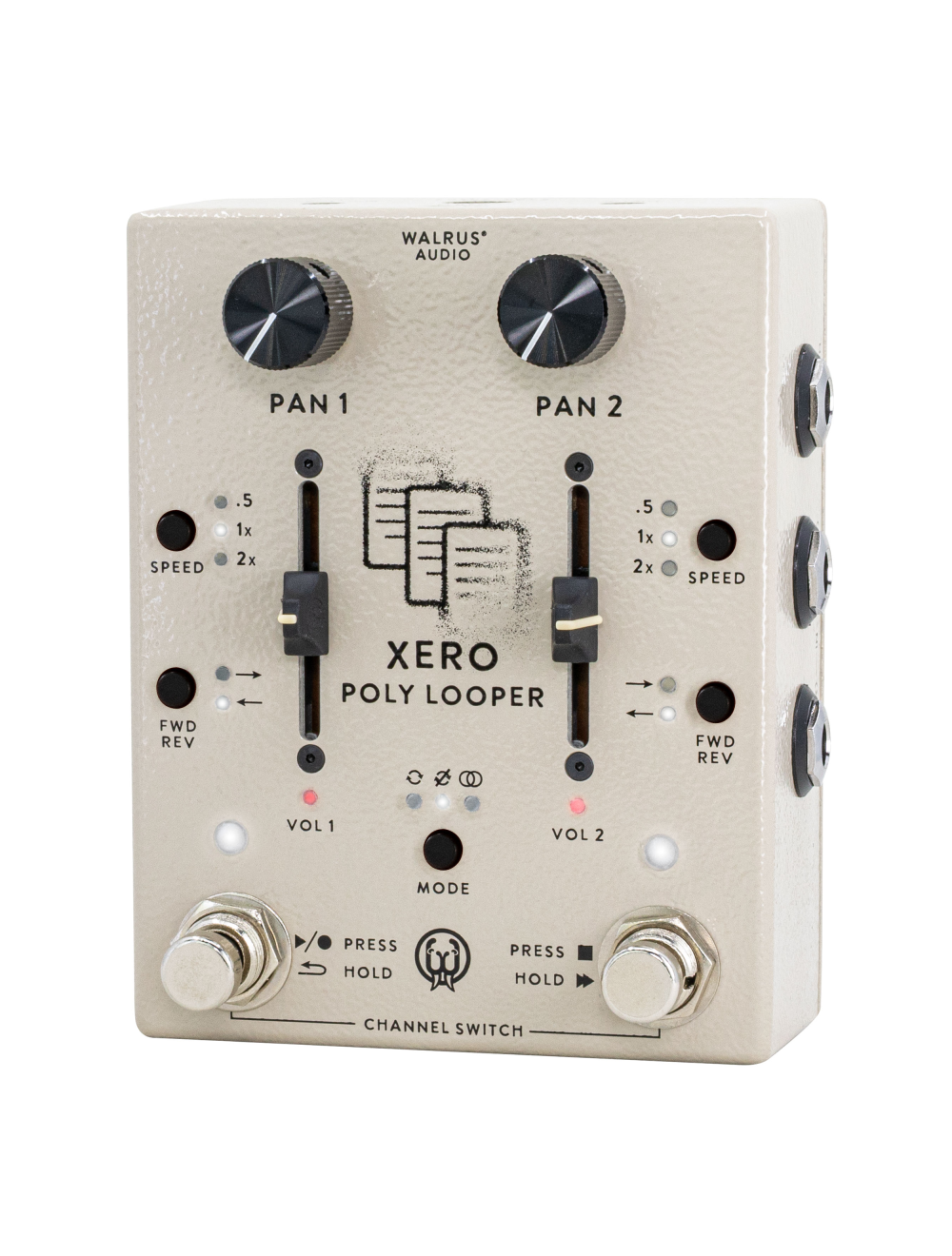 Walrus Audio Xero Polylooper Pedal - Cream