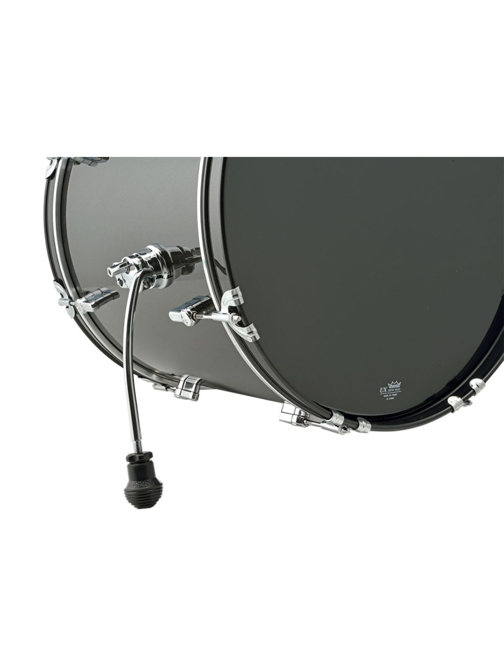 Sonor AQX Stage Drum Set w/ Hardware & Cymbals - Black Midnight Sparkle