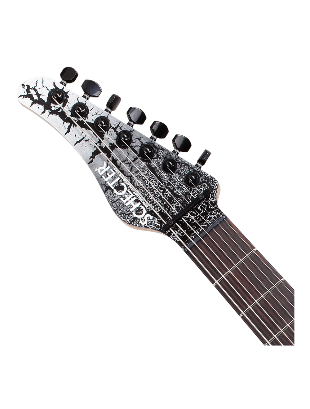 Schecter John Browne Zenith-7 7-Str Electric Guitar - Fracture White - Open Box