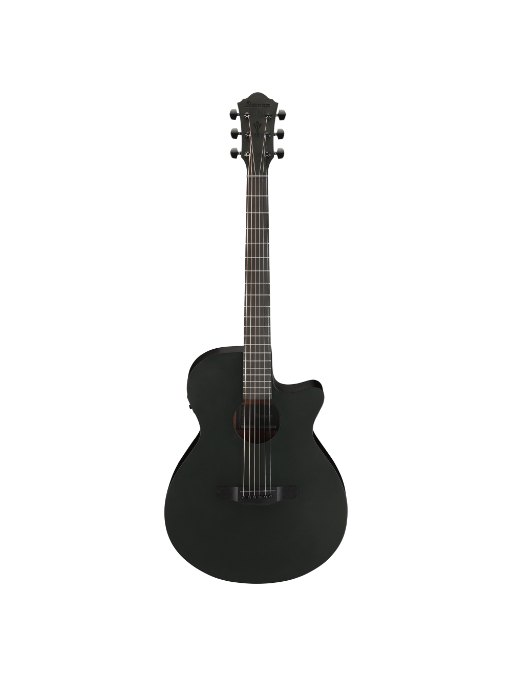 Used Ibanez AEG621 Acoustic-Electric Guitar - Black Out