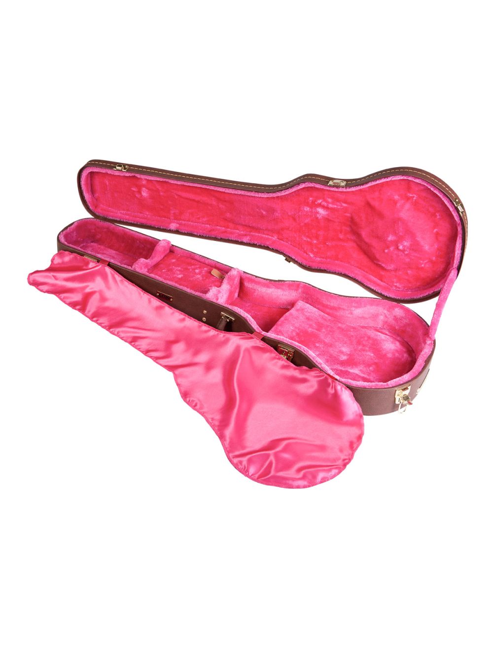 Gator Cases GW-LP-BROWN Gibson Les Paul Deluxe Wood Case - Brown - Open Box