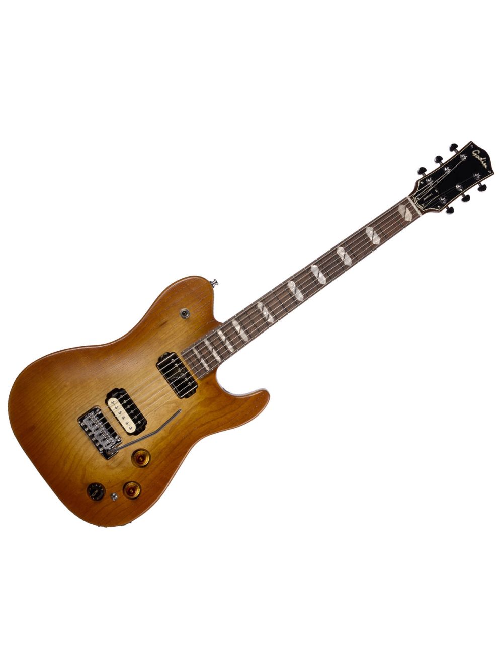 Godin Radium-X Electric Guitar - Rustic Burst - Open Box