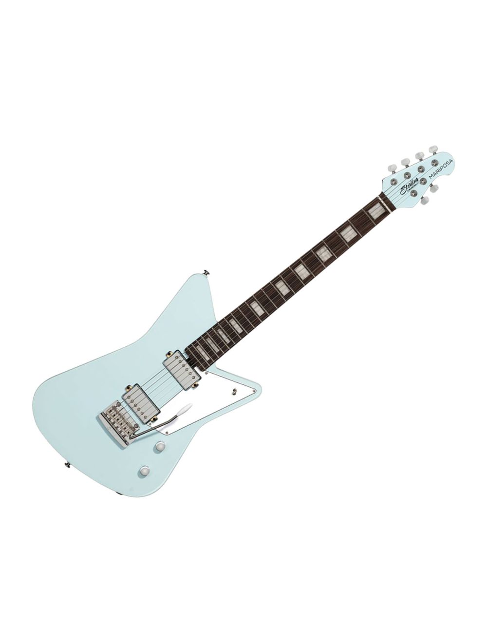 Sterling by Music Man Mariposa Electric Guitar - Daphne Blue