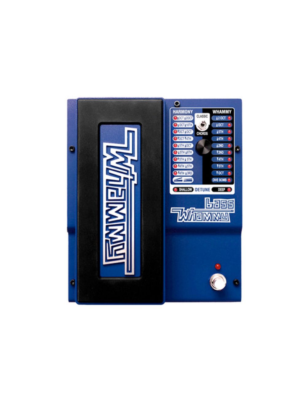 Digitech Bass Whammy + Gator 9V Power Combo & 3 Patch Cables