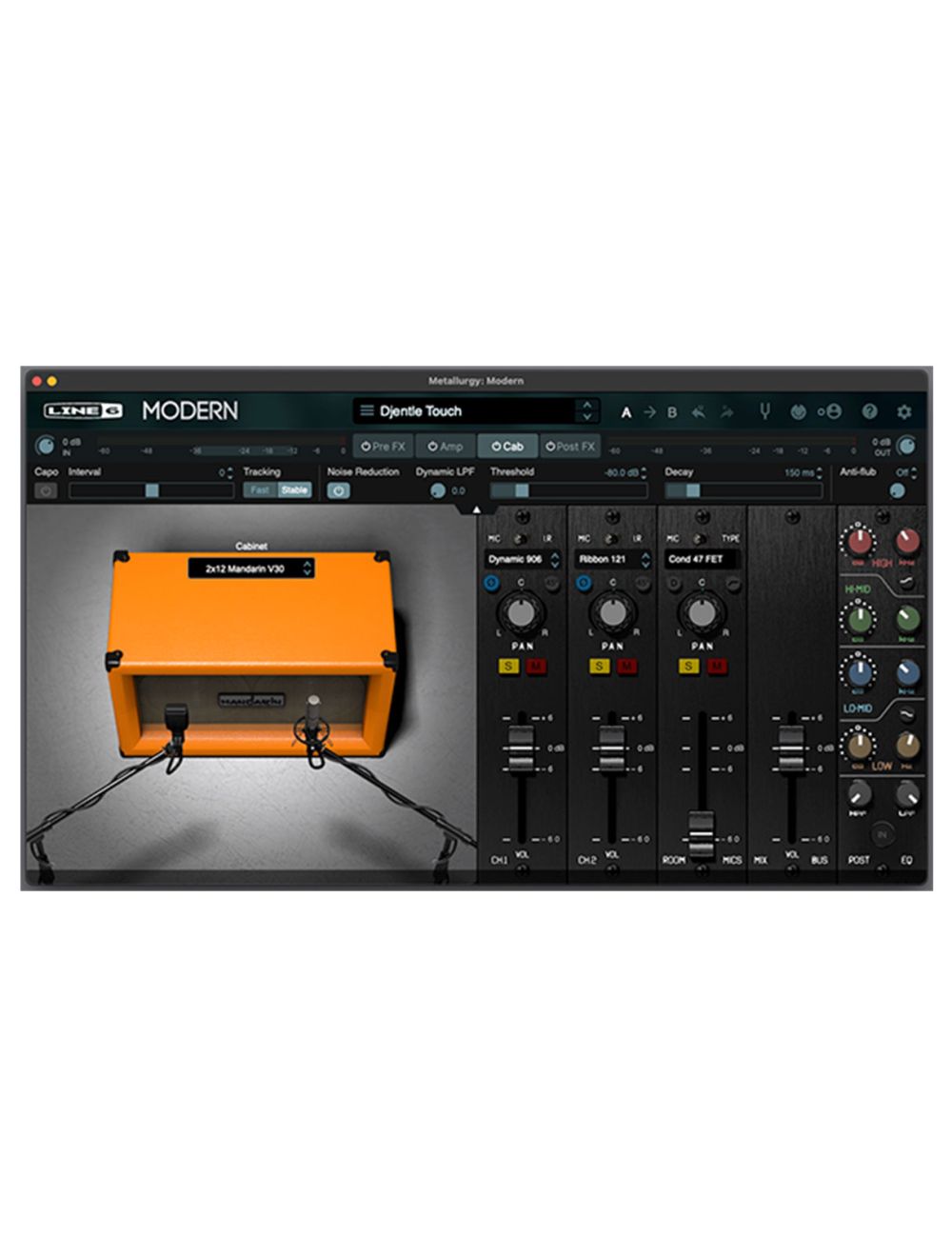 Line 6 Metallurgy Collection