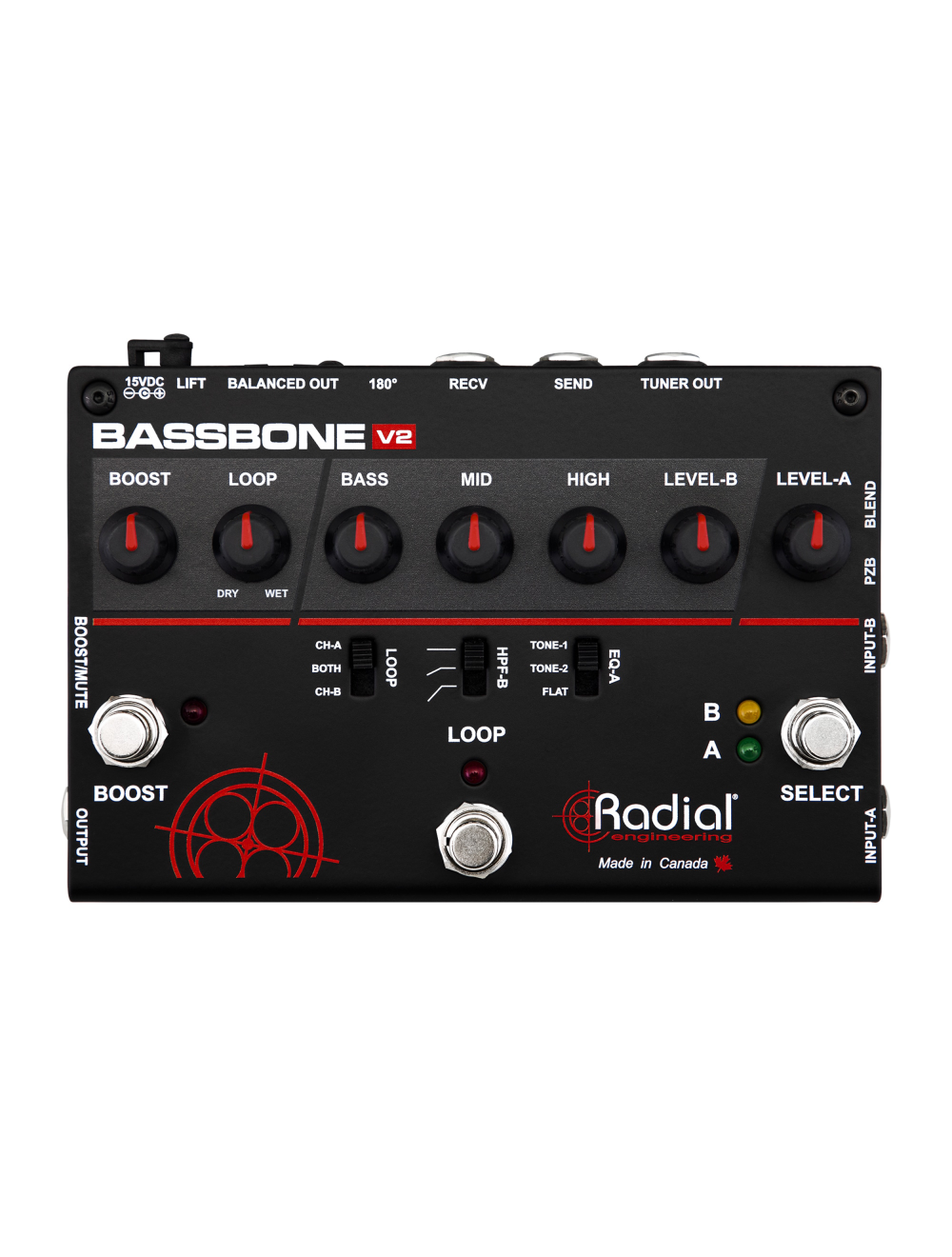 Radial Bassbone V2 Bass Preamp & DI