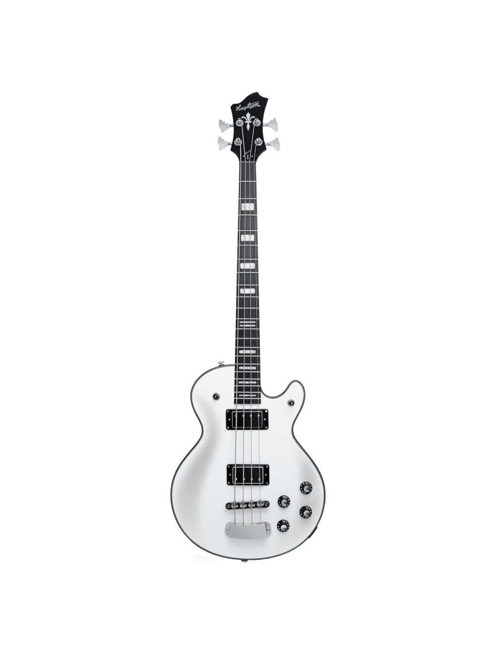 Hagstrom Swede Bass Guitar Single Cut Bass Guitar - White