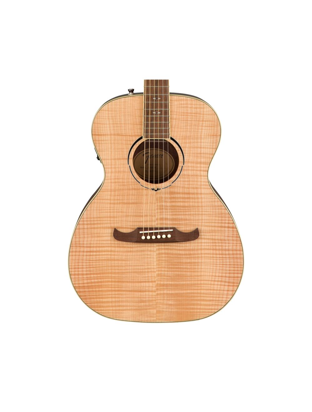 Fender FA-235E Concert A/E Guitar - Natural w/ Laurel FB