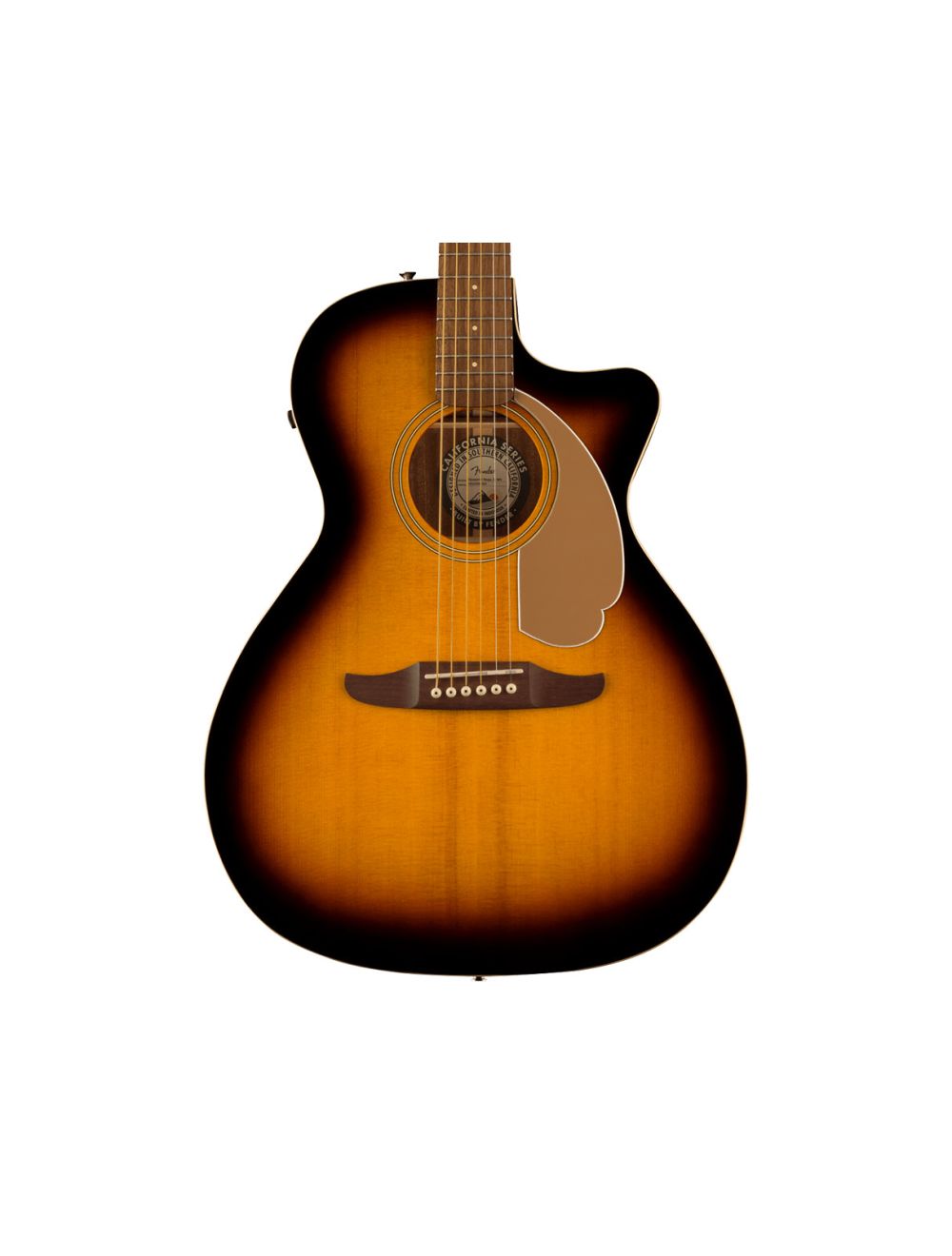 Fender Newporter Player A/E Guitar - Sunburst w/ Walnut FB