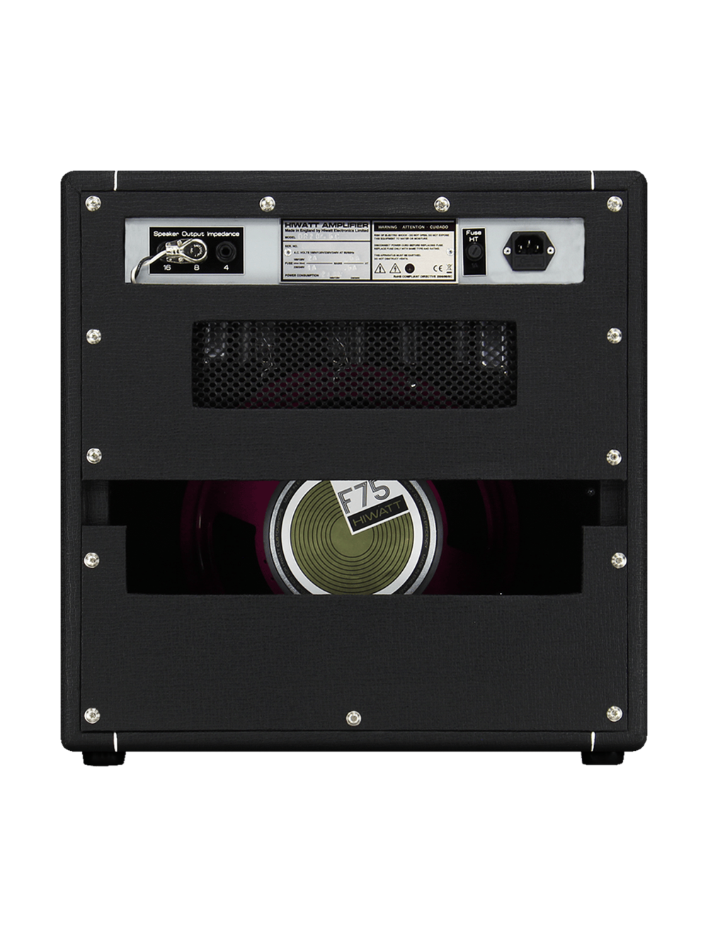 Hiwatt Custom Shop DR20/0.5 "Little Rig" Handwired 1x12 Combo Amplifier - Black