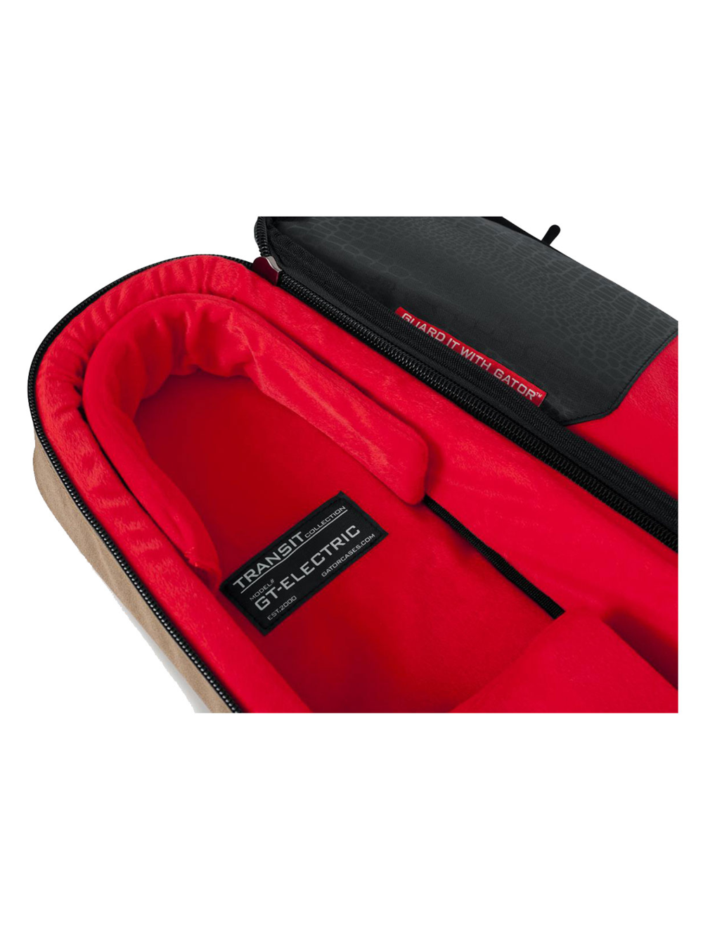 Gator Cases GT-ELECTRIC-TAN Transit Electric Guitar Bag - Tan - Open Box