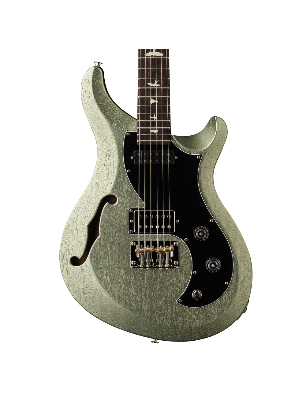 PRS S2 Vela Semi Hollow Satin Electric Guitar - Mavis Mint Metallic