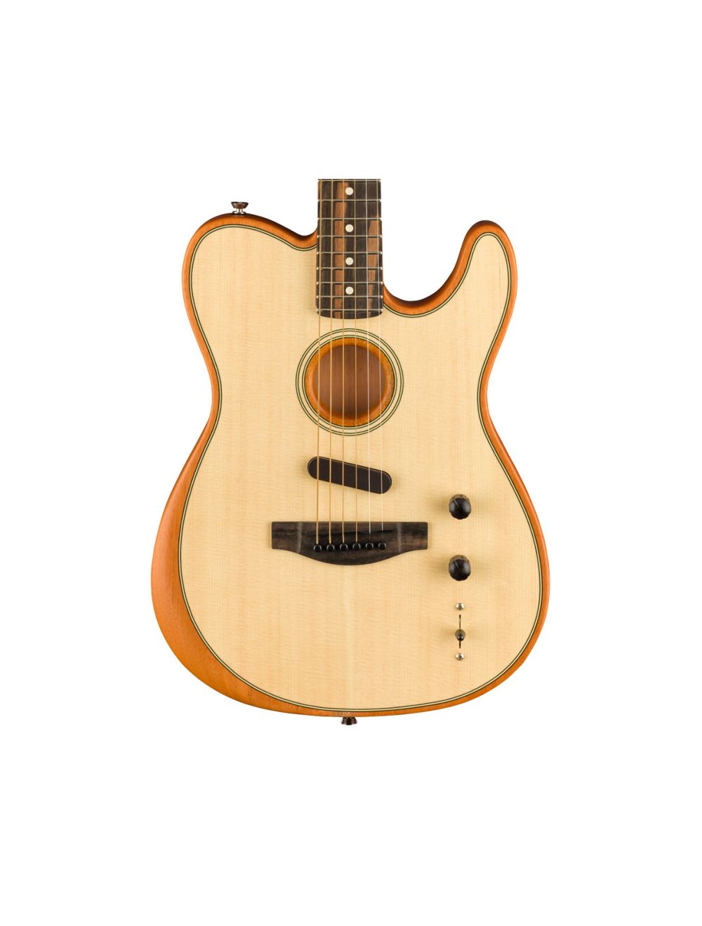 Fender American Acoustasonic Telecaster - Natural w/ Ebony FB