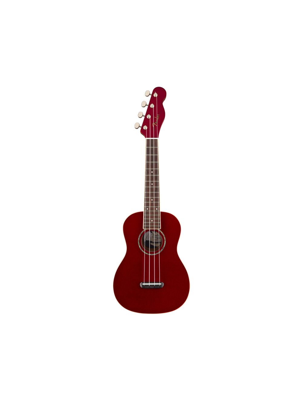 Fender Zuma Classic Concert Ukulele - Candy Apple Red w/ Walnut Fingerboard