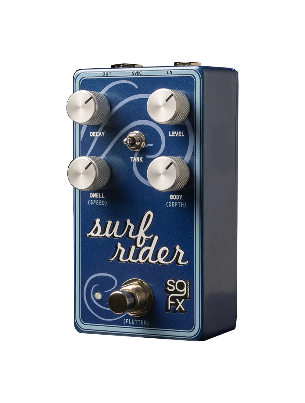 SolidGoldFX Surf Rider IV Spring Reverb Pedal - Open Box