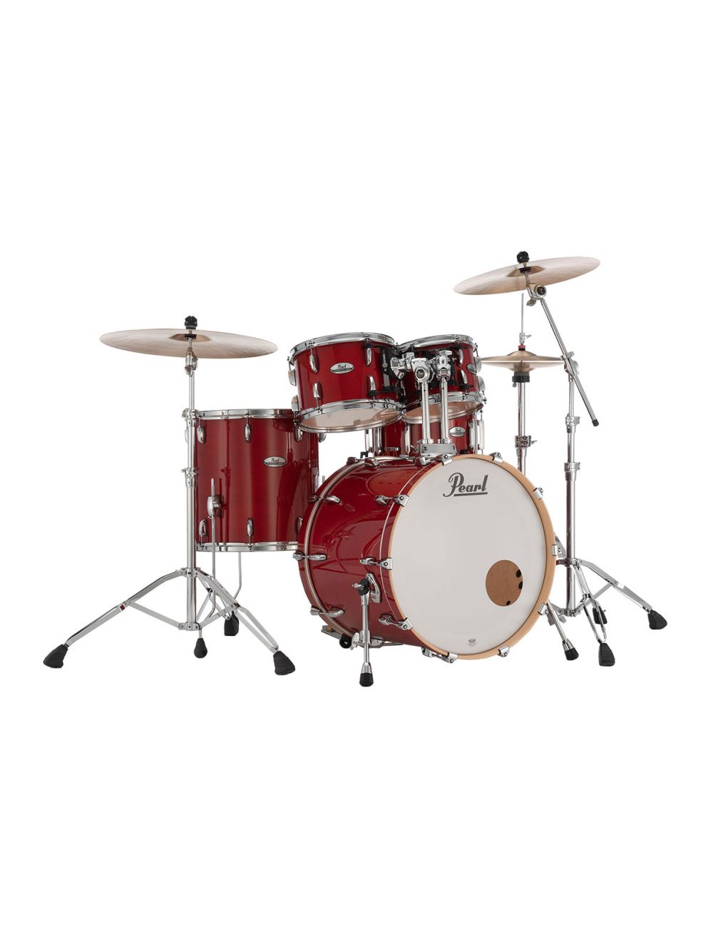 Pearl Professional Maple 3-pc Shell Pack w/ 22" Kick - Sequoia Red
