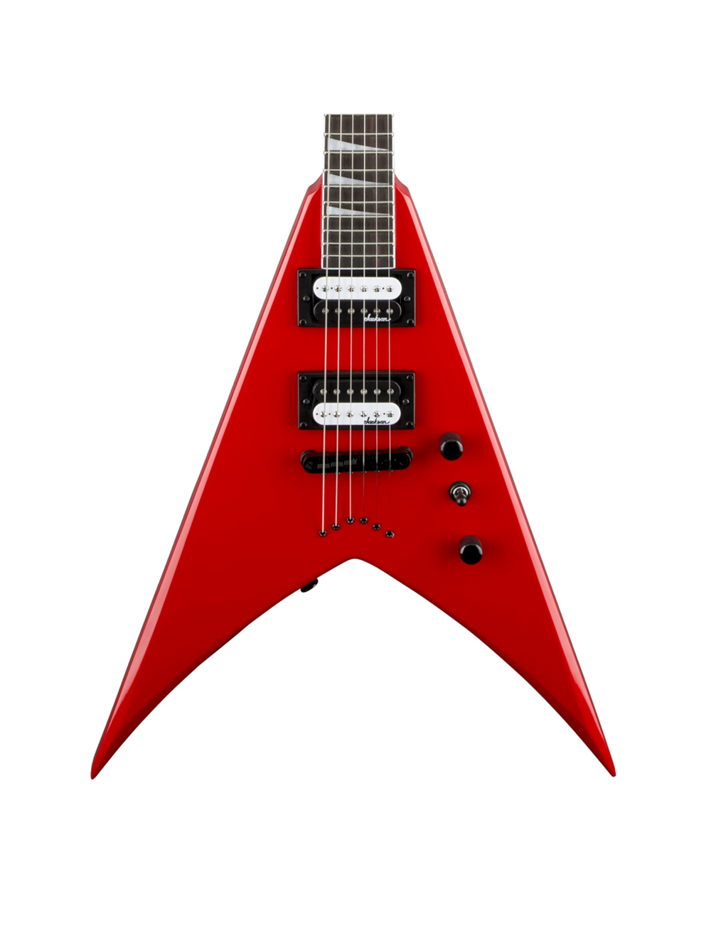 Used Jackson JS Series King V JS32T - Ferrari Red w/ Amaranth FB