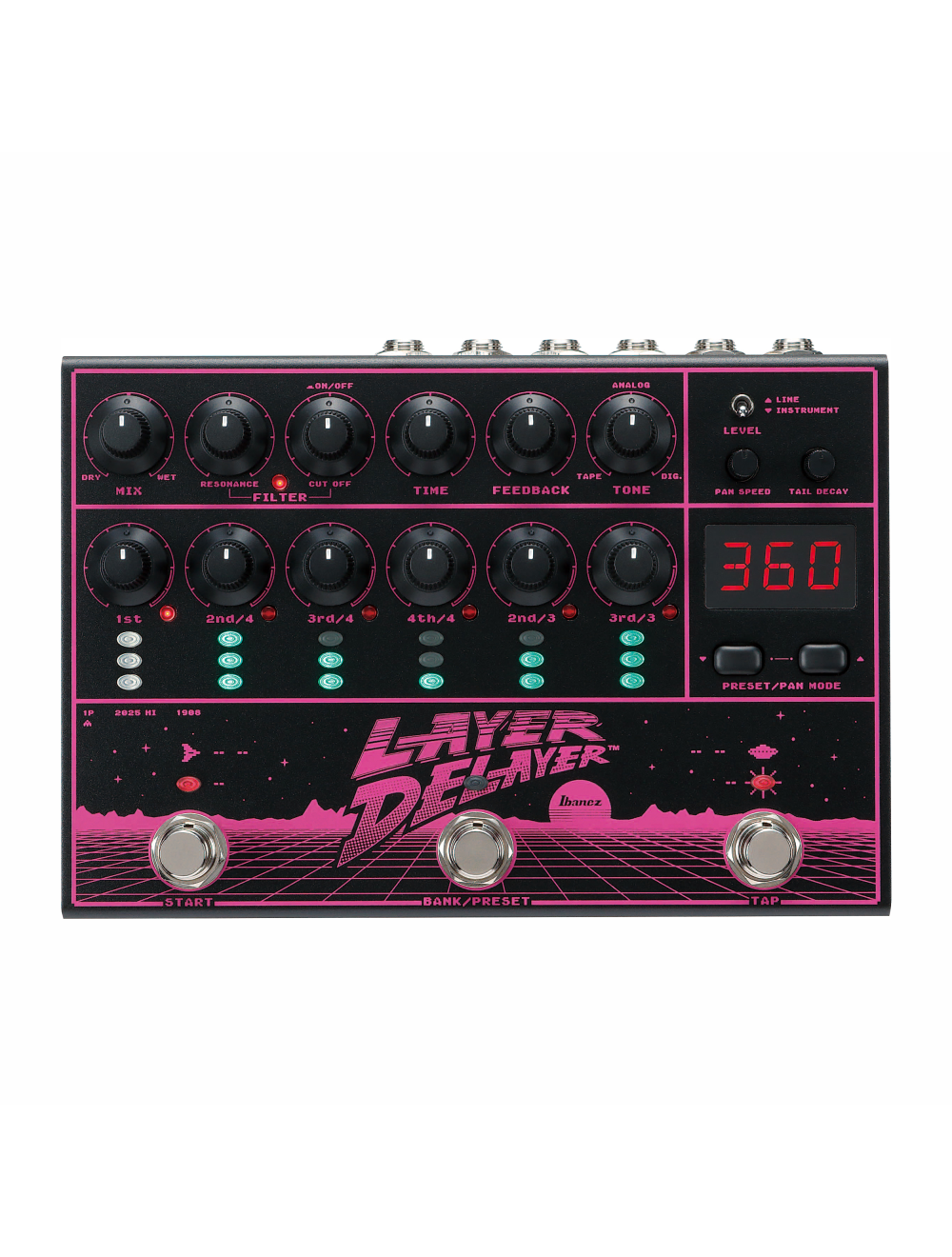 Ibanez LD303 Layer Delayer Multi-Head Delay Pedal
