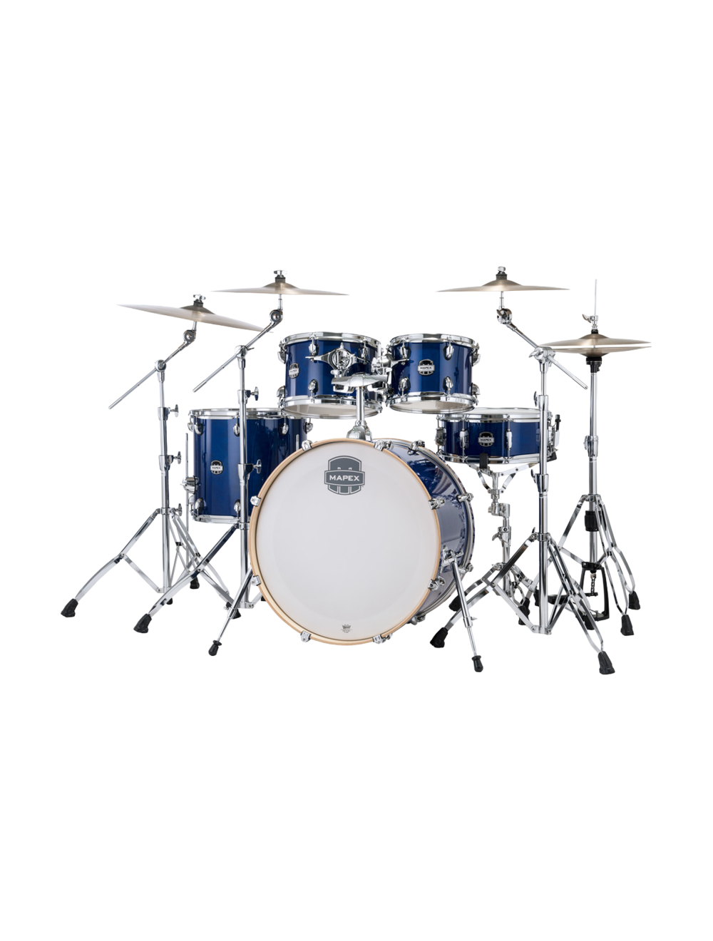 Mapex Mars Maple Rock 5-Piece Shell Pack w/22" Kick & Snare - Midnight Blue