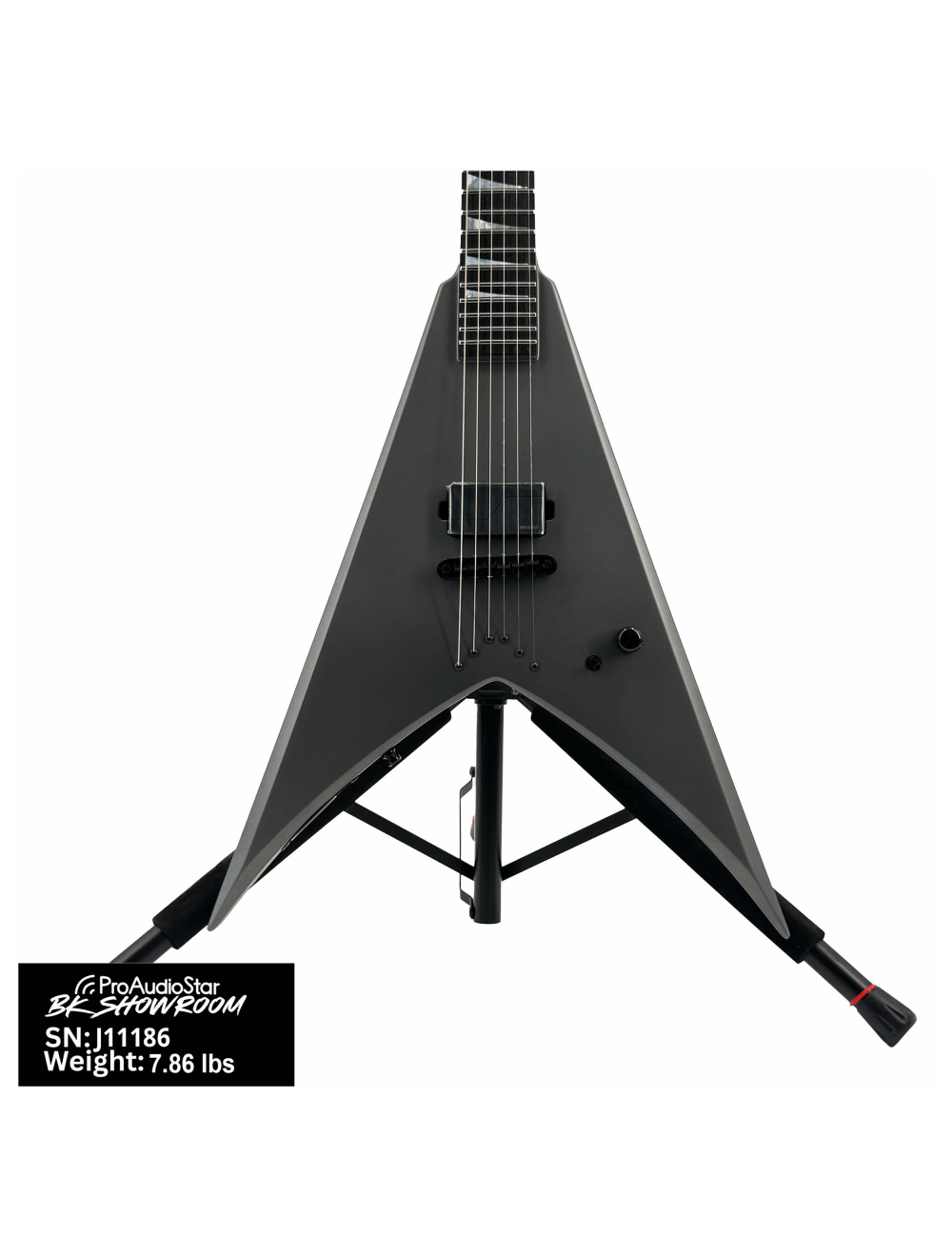 Jackson Custom Shop Special Edition King V 1H - Satin Pewter