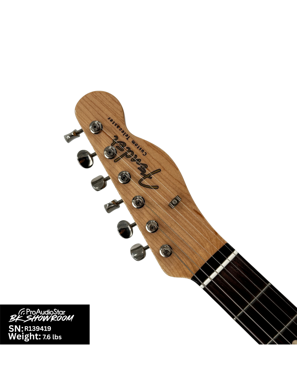 Used Fender Custom Shop Time Machine '60 Telecaster Custom - Candy Apple Red