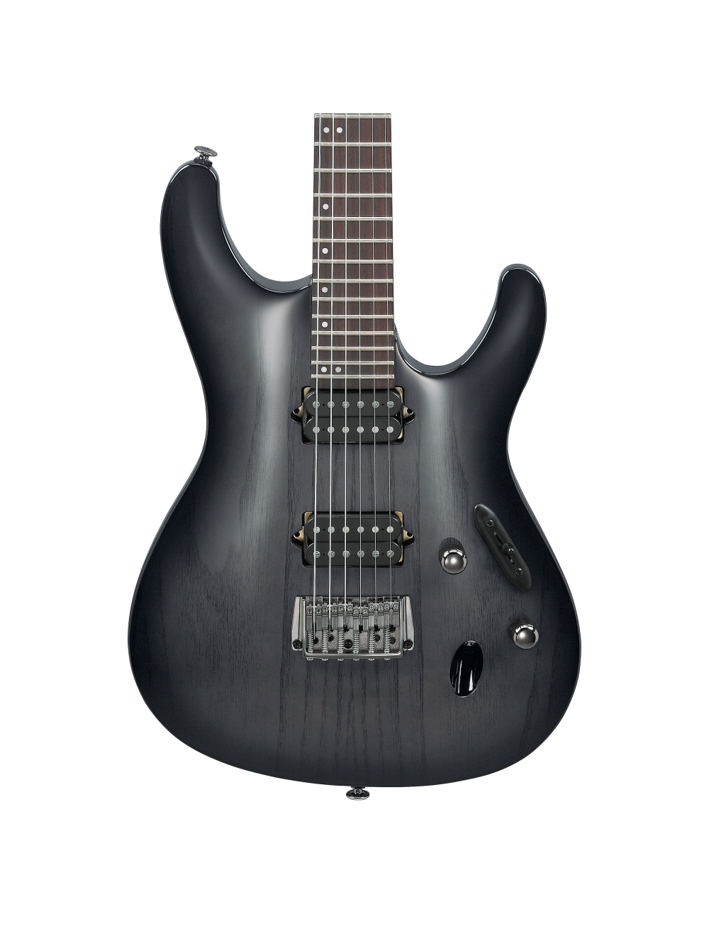 Used Ibanez S6621AH S Prestige Electric Guitar w/Case - Transparent Gray Burst