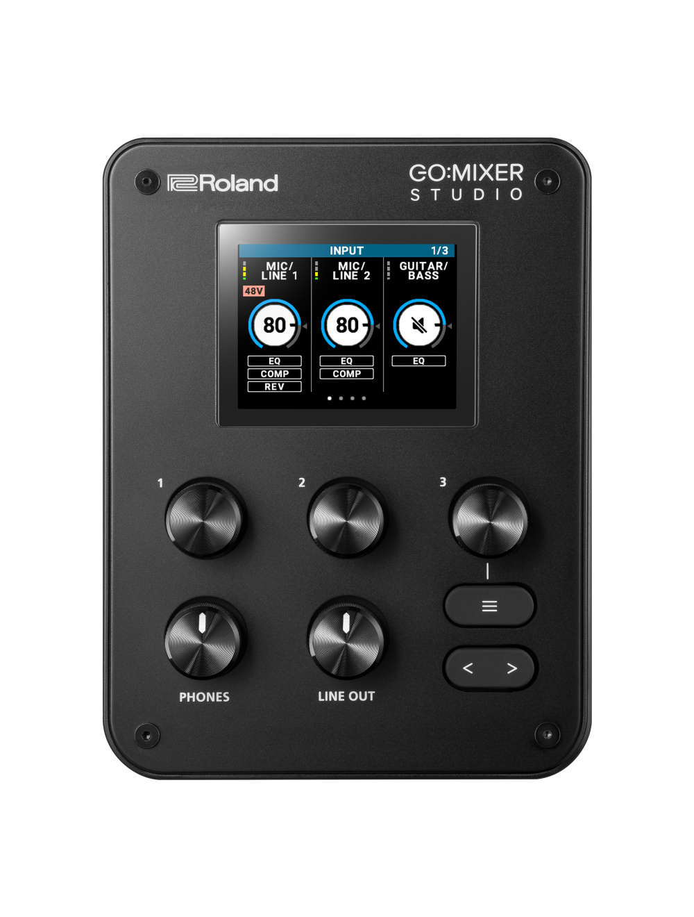 Roland GO:MIXER STUDIO Streaming Mixer/Audio Interface