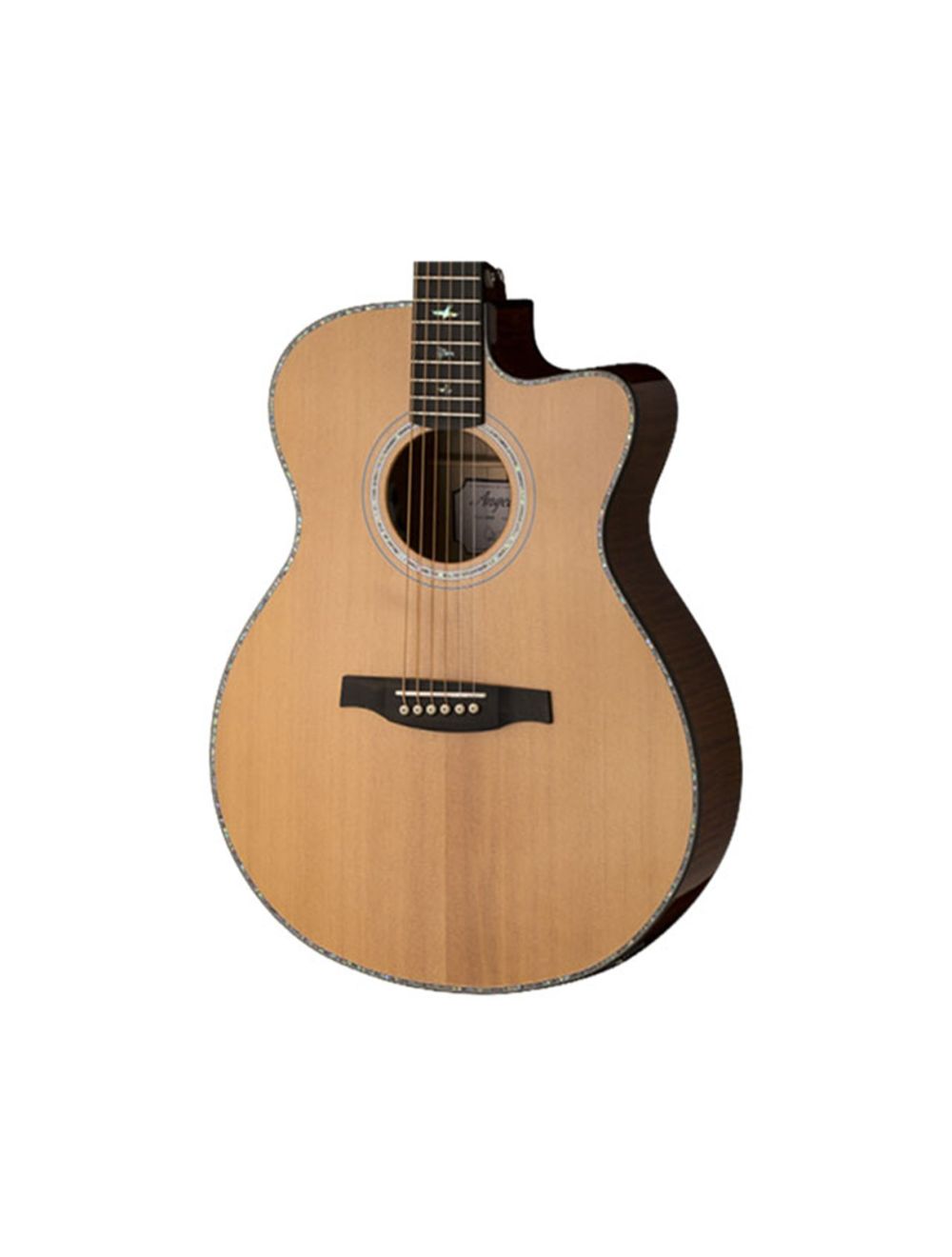 PRS SE AE50EBG Angelus A E Guitar w Case Black Gold