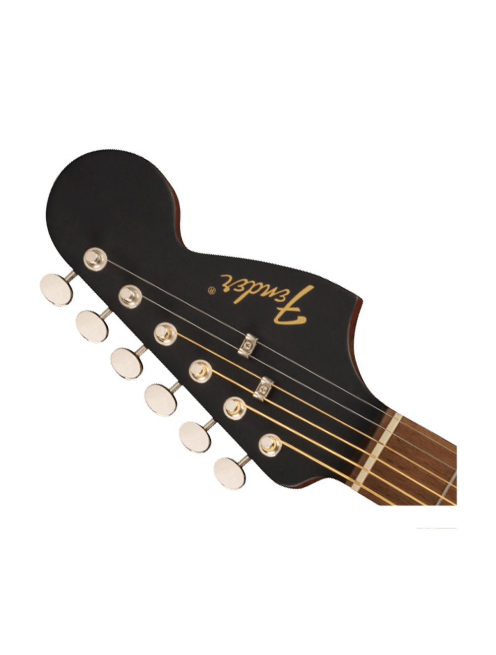 Fender Monterey Standard A/E Guitar - Black Top w/ Walnut FB