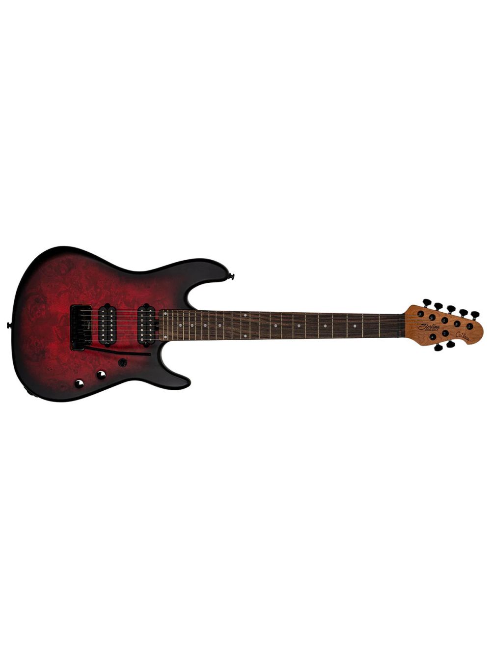 Sterling by Music Man Richardson 7 - Dark Scarlet Burst Satin