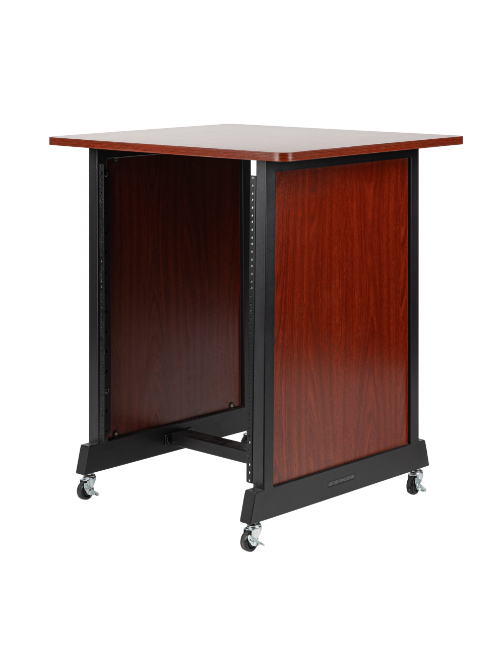 Gator Rok-It 14U Wood Rack Cabinet - Cherry - Open Box