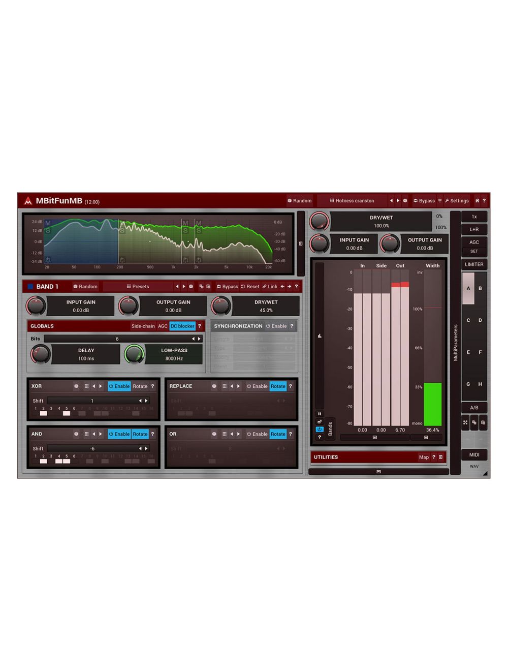 Melda MBitfun Extreme Distortion Plug In