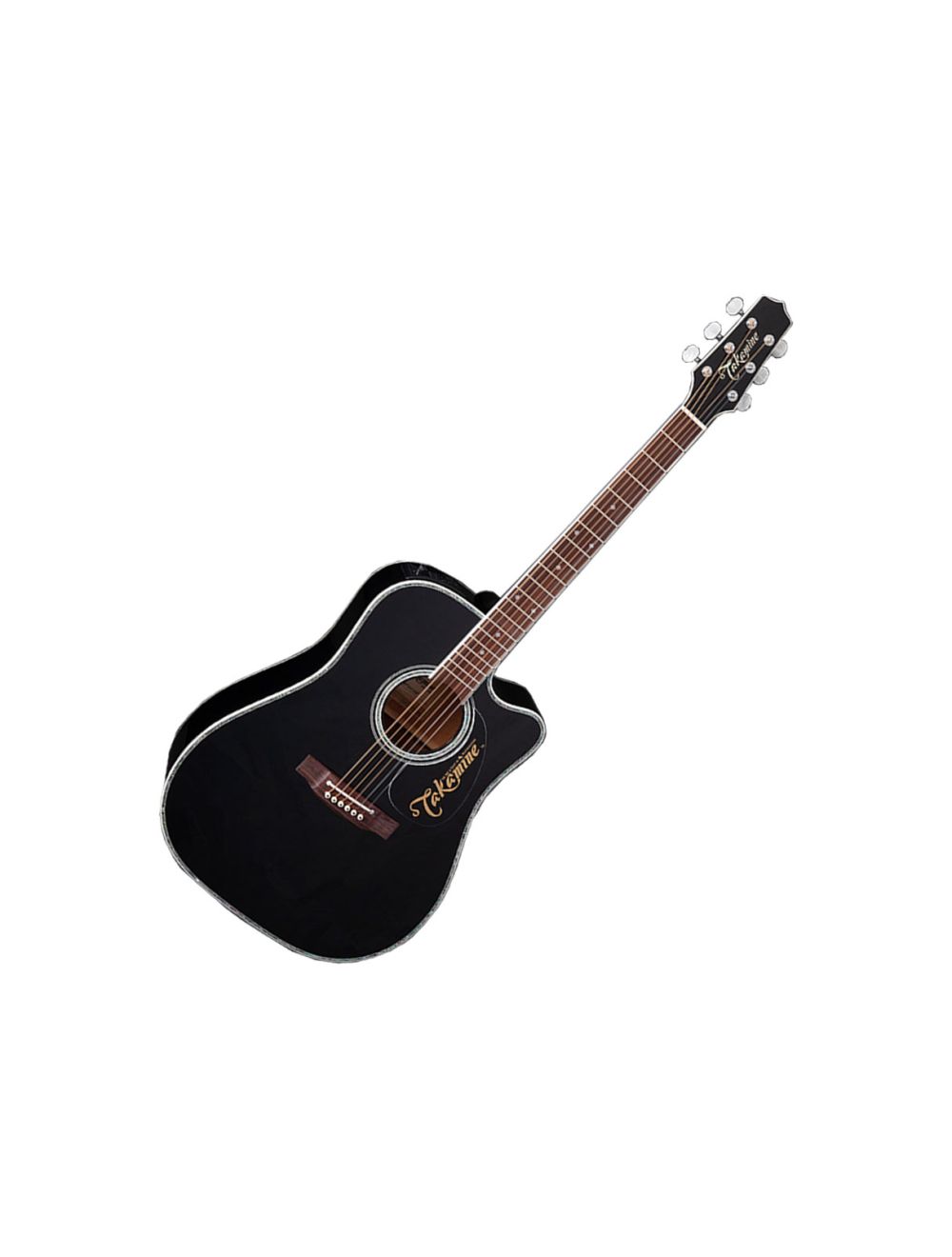 Takamine EF341DX Acoustic Electric Black w Case