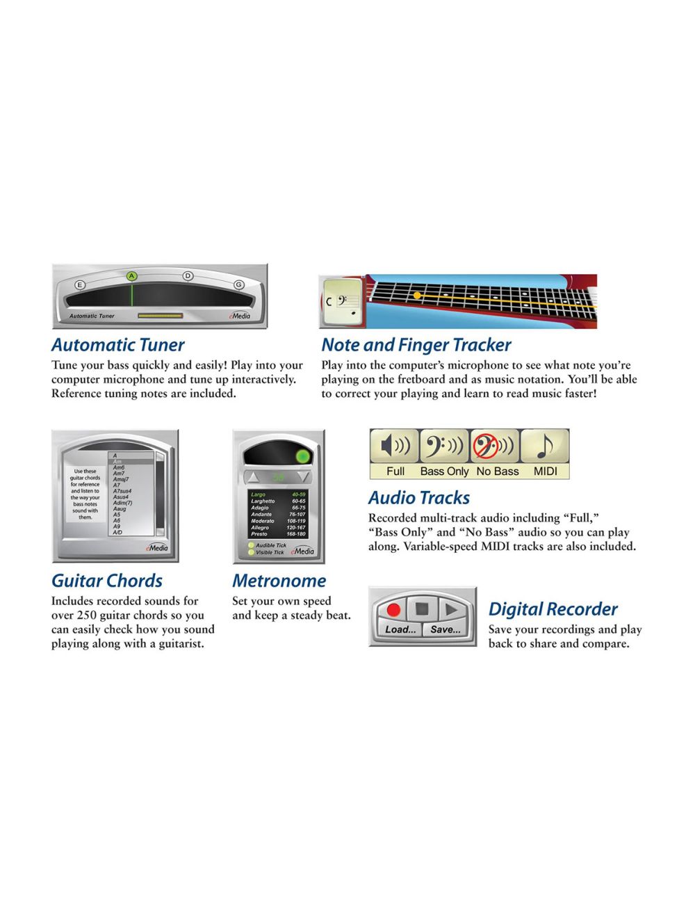 eMedia Bass Method - Macintosh
