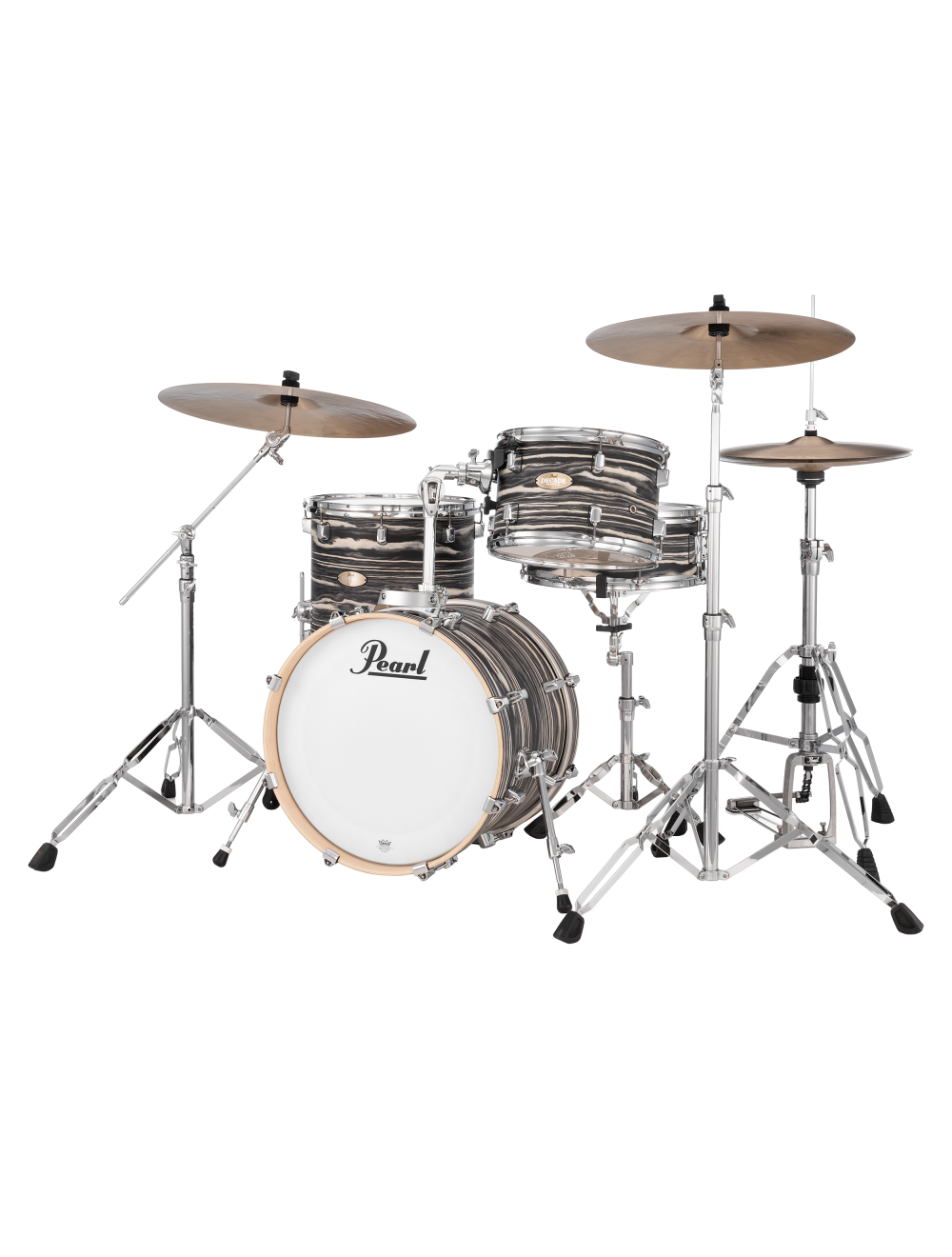 Pearl Decade Maple Artisan 4-Pc. Bop Shell Pack w/18" Kick - Black Satin Marble - Open Box