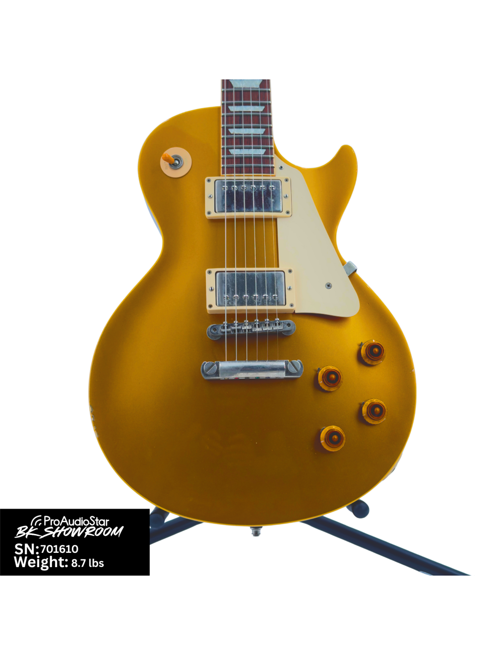Used Gibson Custom Shop Historic Collection '57 Reissue Les Paul - Goldtop w/OHSC